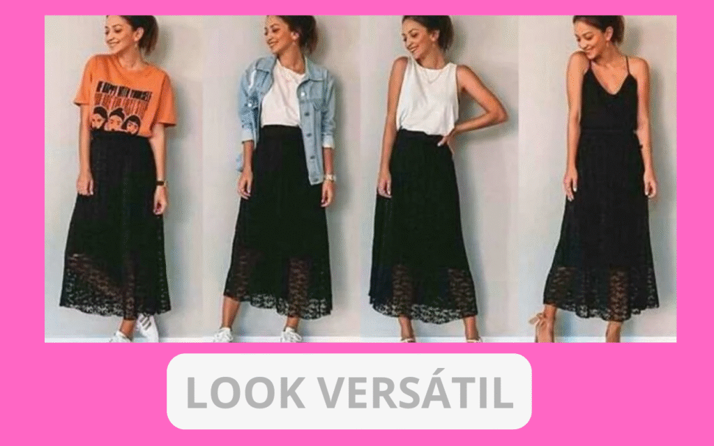 Looks versáteis: do trabalho ao happy hour com poucas trocas Looks versáteis: do trabalho ao happy hour com poucas trocas