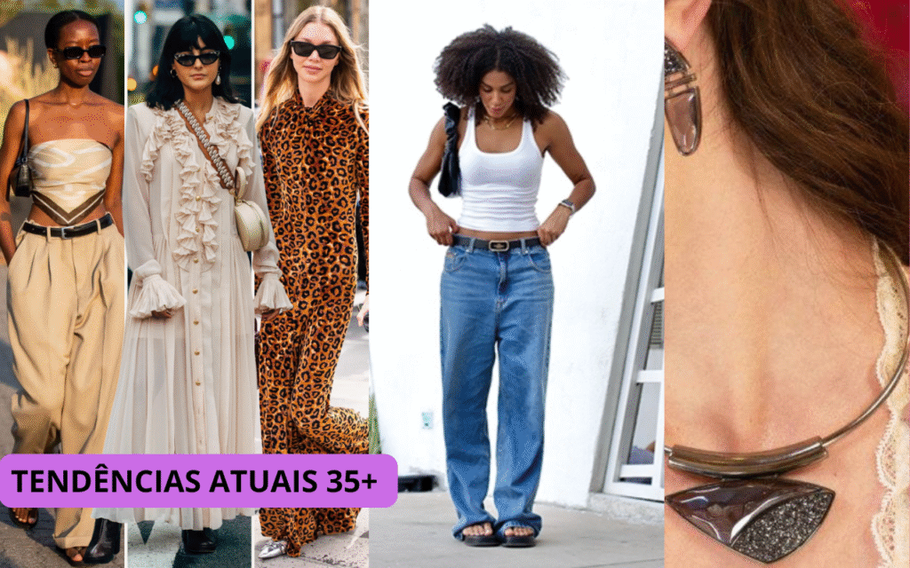 TOP 5 TENDÊNCIAS ATUAIS QUE FICAM LINDAS EM MULHERES 35+