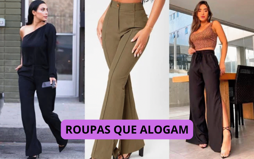 Roupas que alongam, afinam e valorizam o corpo adulto