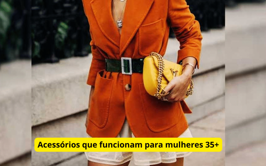Cintos, chapéus, e mais: acessórios que funcionam para mulheres 35+ 